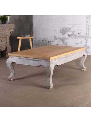 Chinese salontafel grijs recycled elmhout
